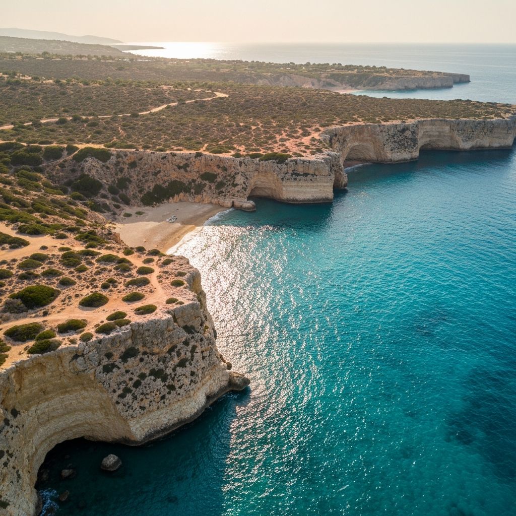 Alagadi Beach — one of the most pristine beaches in Cyprus